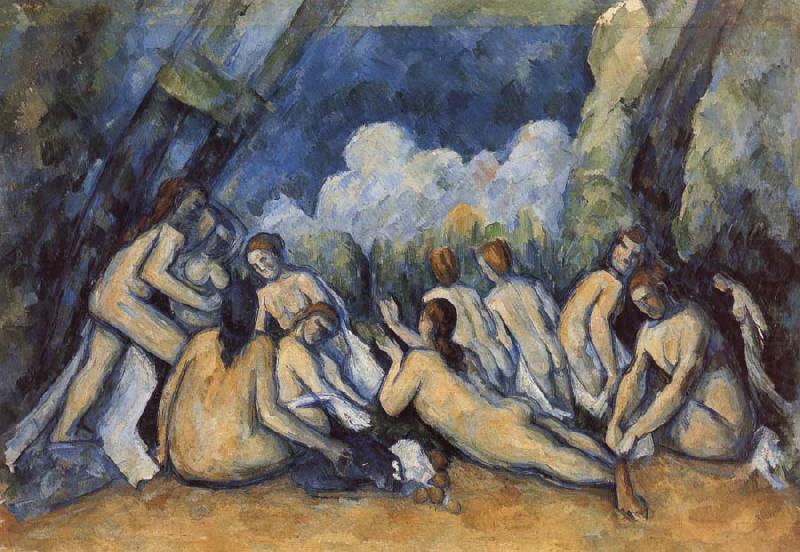 Bathers, Paul Cezanne